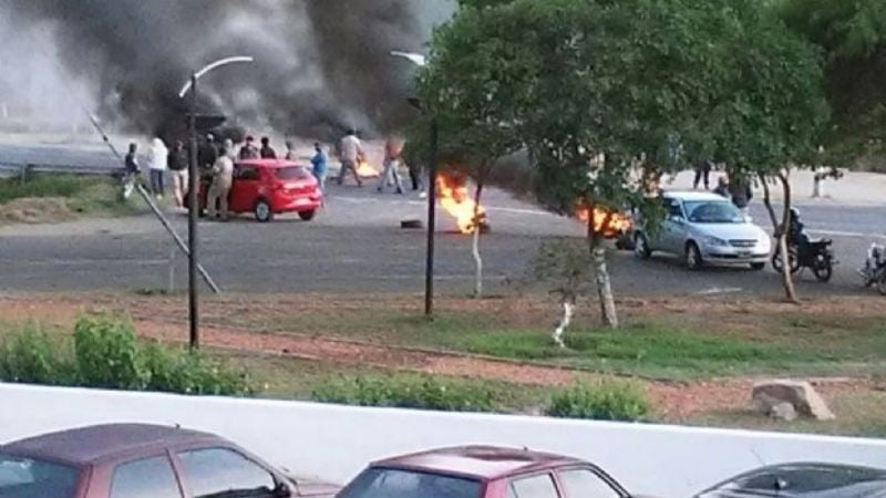 Municipales volvieron con la protesta