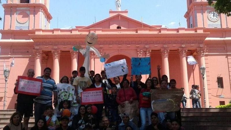 Los misioneros hicieron “lío” en la Peatonal