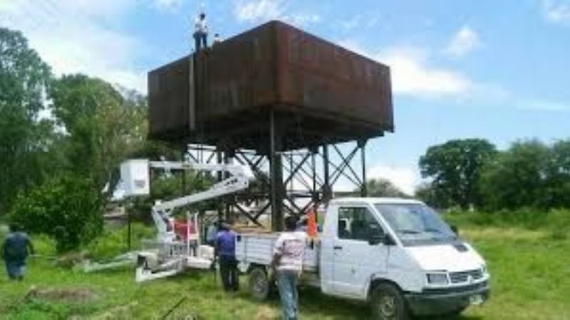Barrios sin agua en Recreo