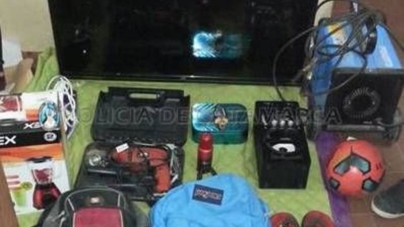 Recuperan importante cantidad de elementos robados