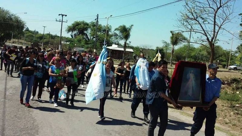 Personal Policial de Ancasti participó de una peregrinación