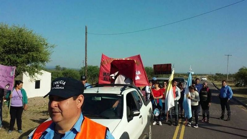 Personal Policial de Ancasti participó de una peregrinación