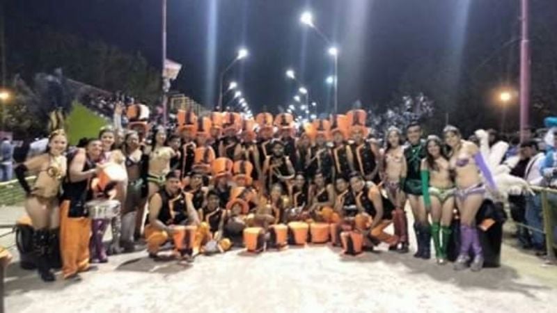 Murga catamarqueña en Gualeguaychú