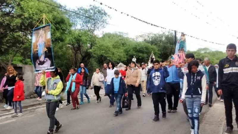La parroquia de Ambato celebró a su Patrona