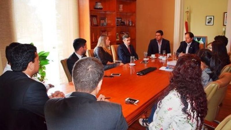 El presidente de la FURP visitó el municipio de la Capital