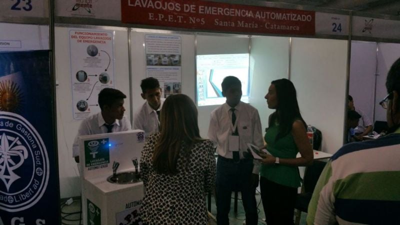 Alumnos de las escuelas técnicas de Santa María se lucen en “Técnicamente”