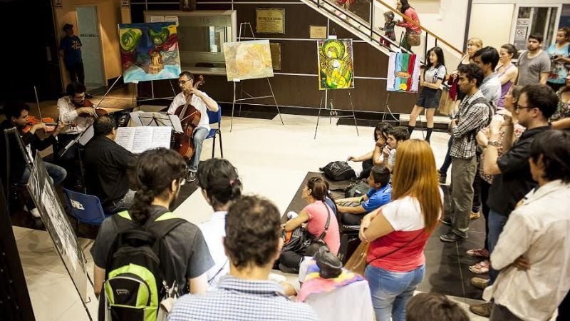 “Círculo de mujeres” en el marco de la muestra Pasiones Argentinas