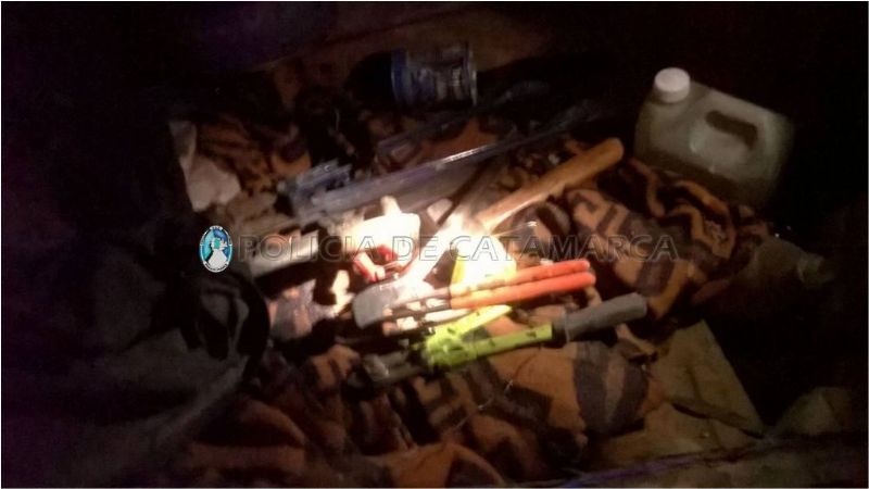 Tras una persecución de película, atrapan a dos ladrones en Valle Viejo