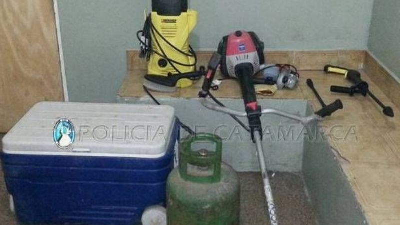 Aprehenden a un joven y recuperan elementos robados