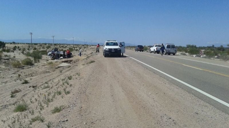 Grave accidente en la ruta 60