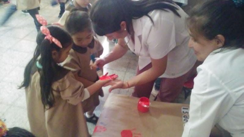 Actividades por el día mundial del lavado de manos en FME