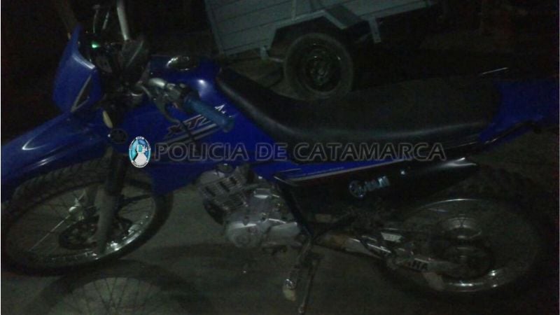 Tras una persecución, aprehenden a un joven y secuestran una moto sustraída