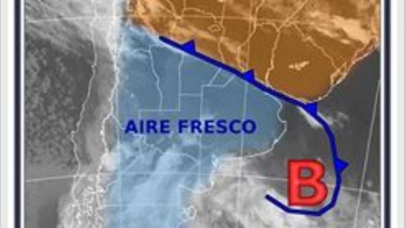 Se viene un descenso de la temperatura