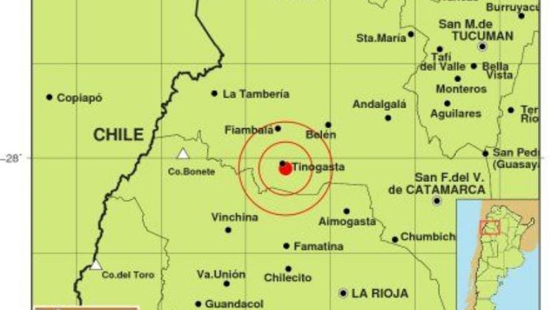 Temblor en la madrugada