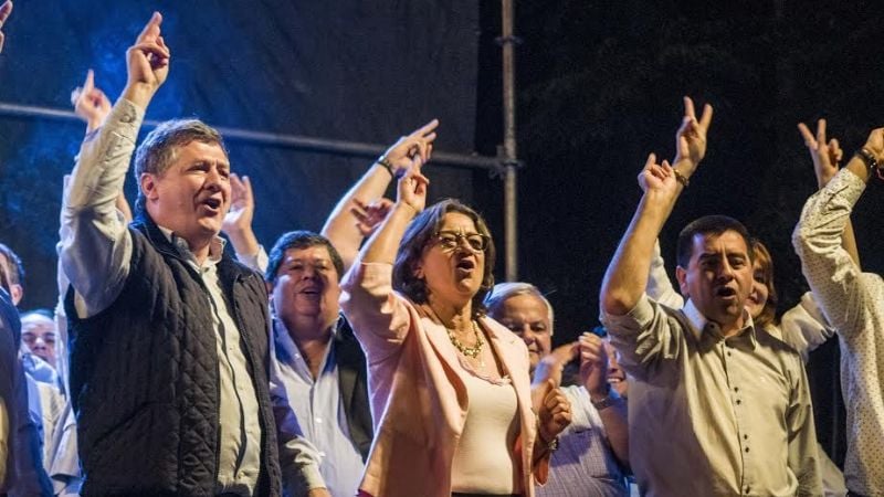 “No sean leales a mí, sino al proyecto” pidió Lucía en el acto del 17 de octubre