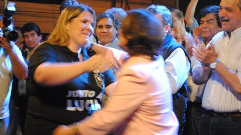 “No sean leales a mí, sino al proyecto” pidió Lucía en el acto del 17 de octubre