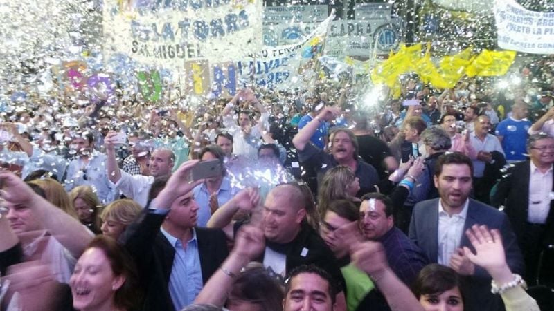 Venegas junto a dirigentes de Cambiemos y del peronismo festejó el Día de la Lealtad