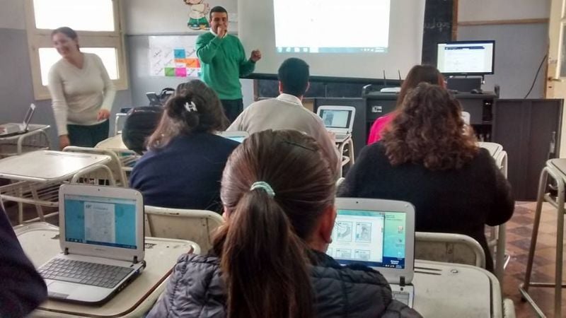 Continúan las capacitaciones de Primaria Digital