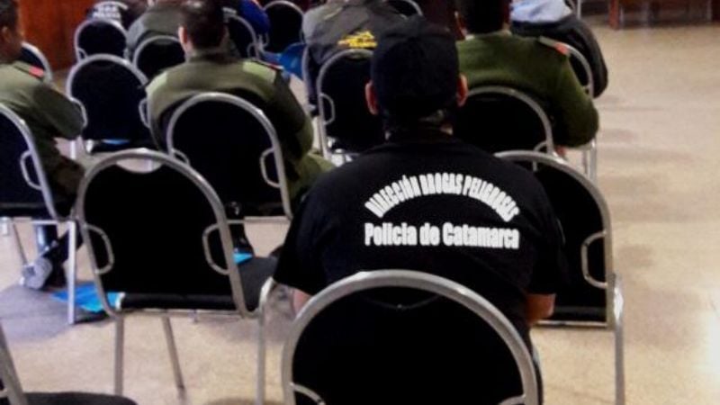 Capacitación para el personal de la Dirección Drogas Peligrosas