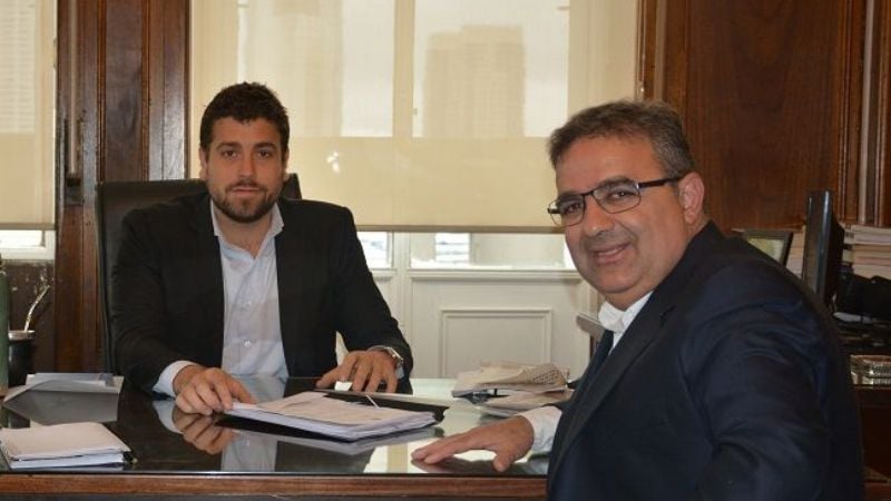 Jalil mantuvo reuniones con funcionarios Nacionales en Buenos Aires