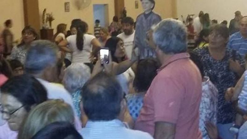 La parroquia del Espíritu Santo celebró la canonización de su Vice Patrono