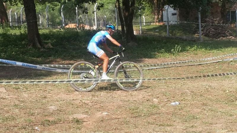 Macías cuarto en el Sudamericano de Moutain-Bike corrido en Paraguay