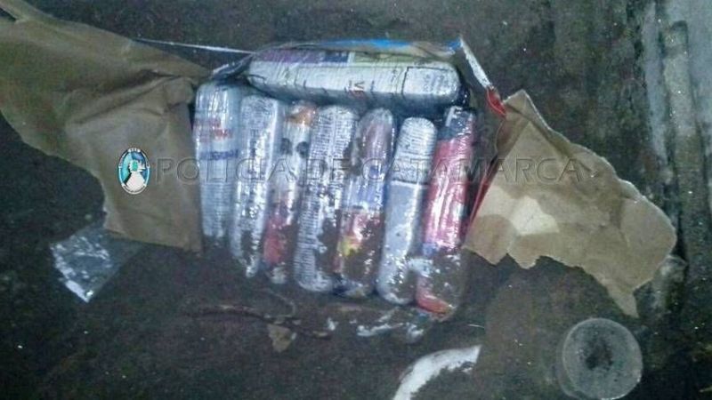 Otro golpe a la Droga: Encontraron 10 kilos de marihuana enterrados