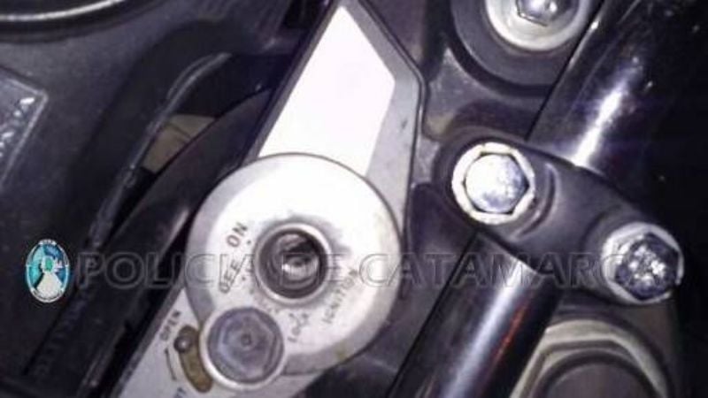 Recuperan una moto con pedido de secuestro en Capayán