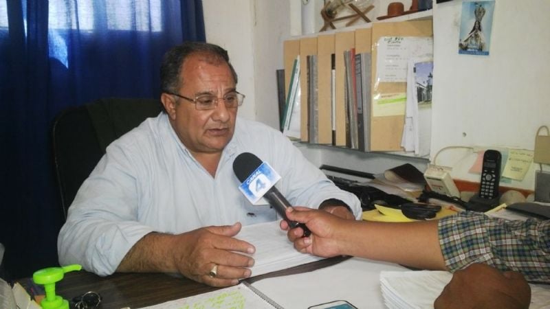 Intenso trabajo tras el destrozo provocado por el fuerte viento en Santa María