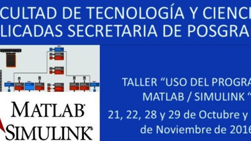 Dictarán taller sobre el uso del programa Matlab/Simulink