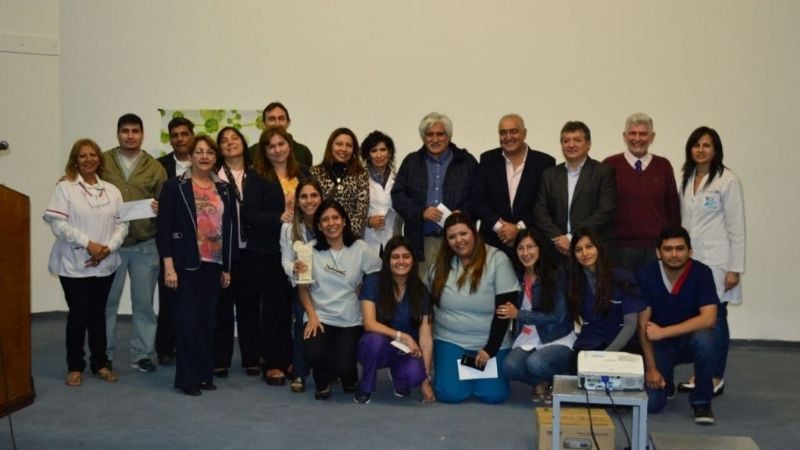 Gutiérrez en la entrega de los premios “Carlos Gregorio Malbrán”