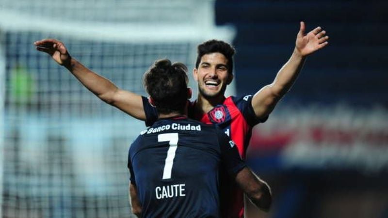 San Lorenzo venció a Palestino en la 4tos. de la Sudamericana