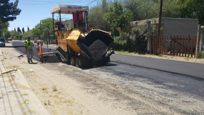 Vialidad Provincial acelera los trabajos de repavimentación en la ruta Nº 39