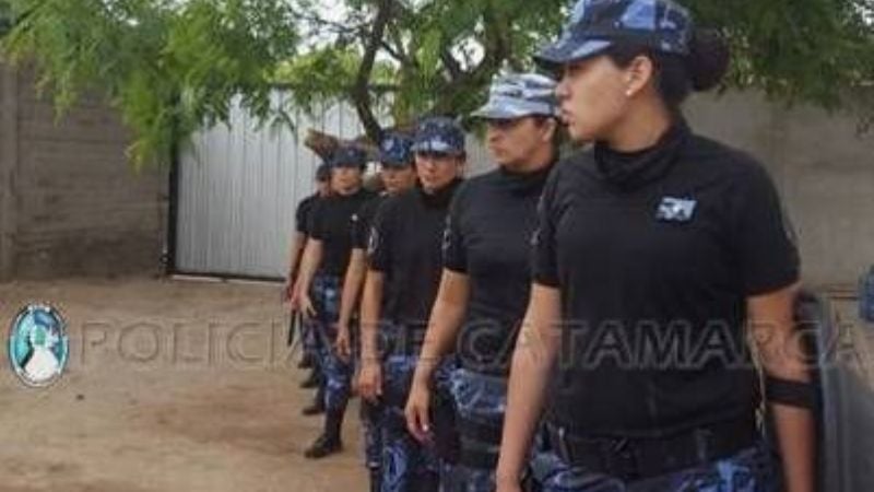 Capacitación para el Grupo de Infantería Femenino