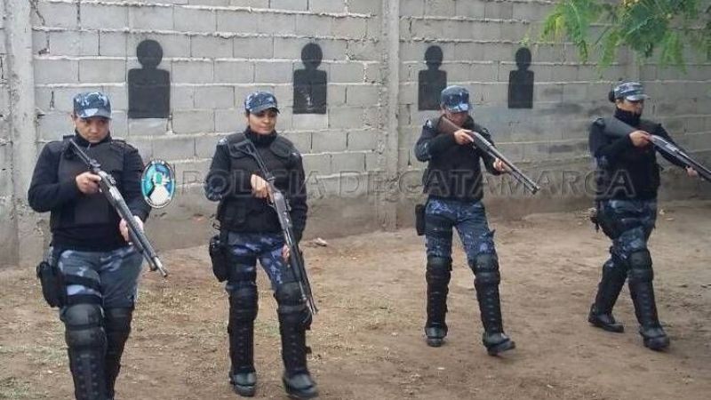 Capacitación para el Grupo de Infantería Femenino