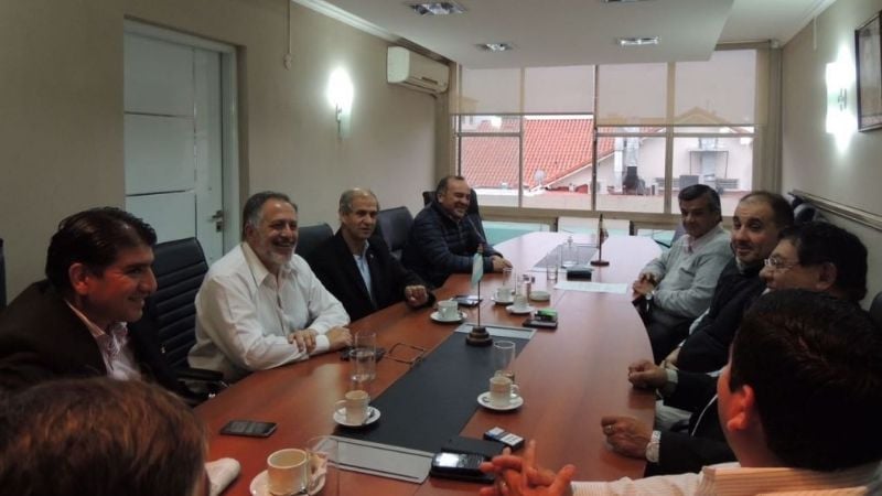 Senadores se reunieron con el titular de Vialidad Provincial