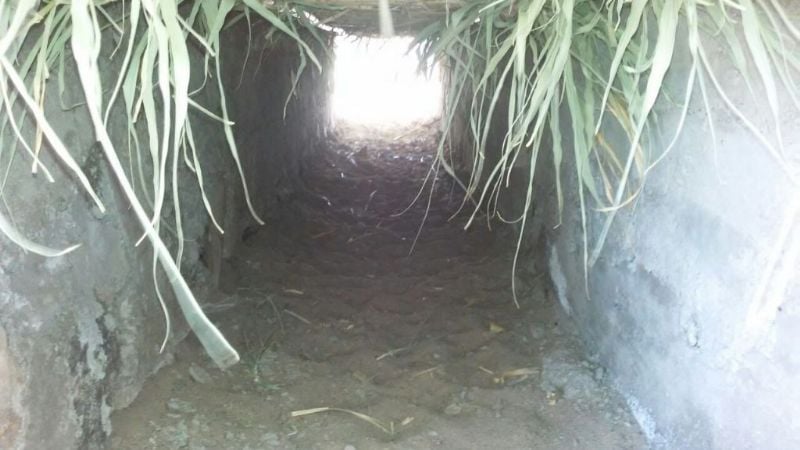 Trabajos de mantenimiento en los sistemas de riego del interior