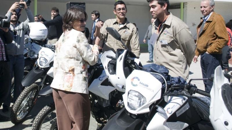 Lucía entregó nuevos móviles y equipamientos para Salud