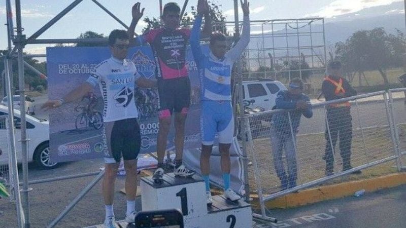 Gran triunfo del riojano Pereyra en la 1ra. etapa de “la Vuelta”