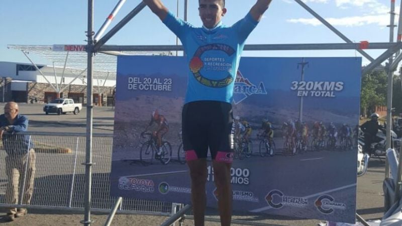 Gran triunfo del riojano Pereyra en la 1ra. etapa de “la Vuelta”