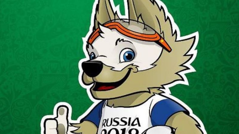 La mascota de Rusia 2018 es un lobito llamado "Zabivaka"
