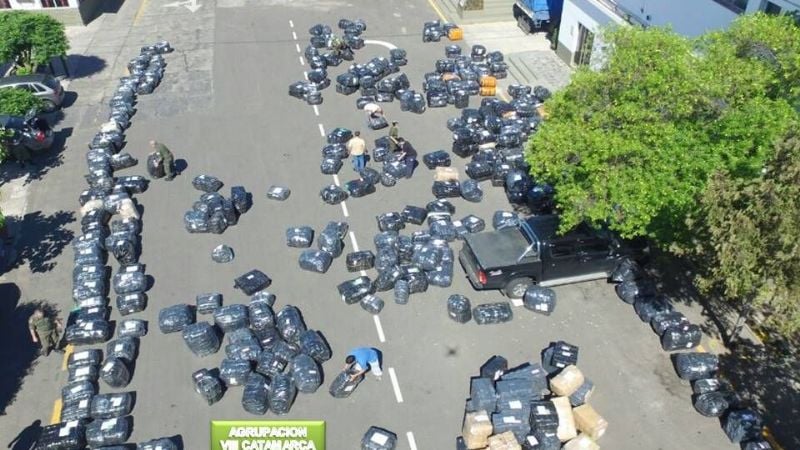 Gendarmería secuestró más de 400 encomiendas