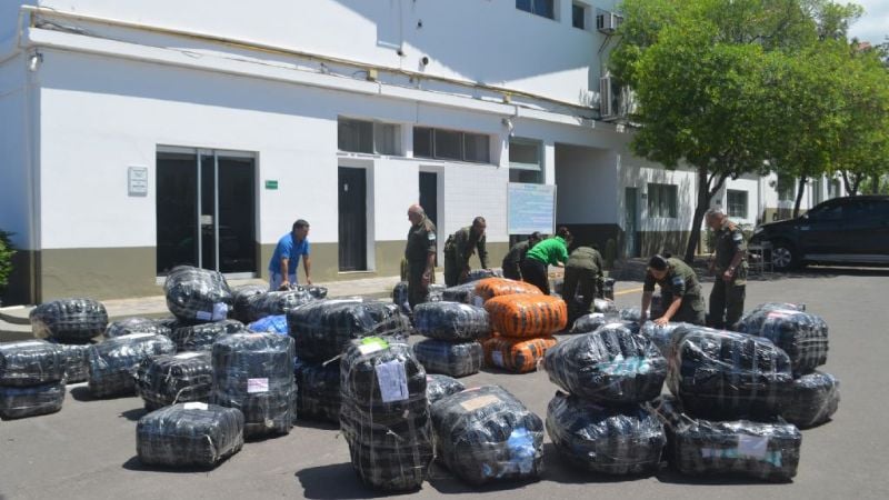 Gendarmería secuestró más de 400 encomiendas