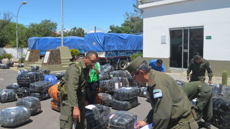 Gendarmería secuestró más de 400 encomiendas