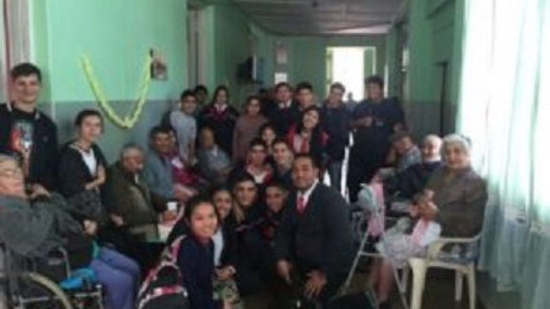 Una sonrisa para los abuelos