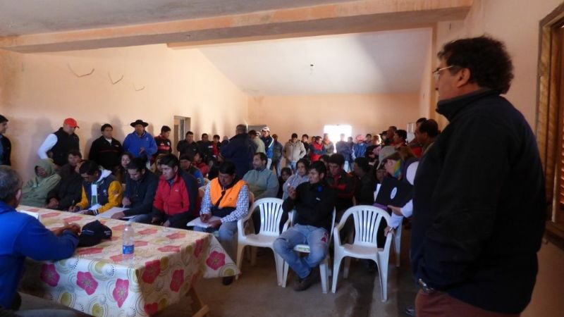 Vecinos de Minas Capillitas y Yamana Gold acordaron una agenda de trabajo por Cerro Atajo