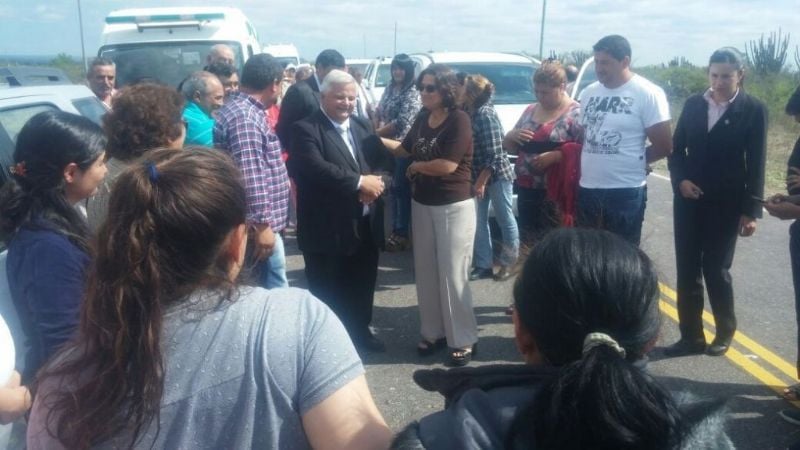 Lucía visita zona norte de La Paz