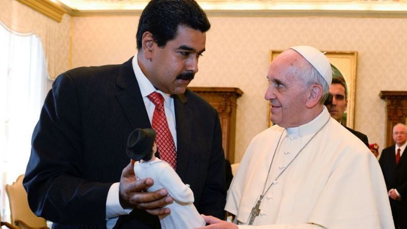El Papa recibió a Maduro