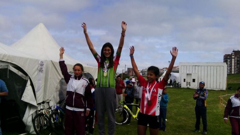 Julieta Coronel, del MTB, la primera medalla de oro en los “Evita”