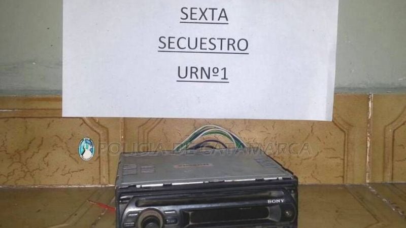 Aprehenden a un joven y recuperan elemento robado